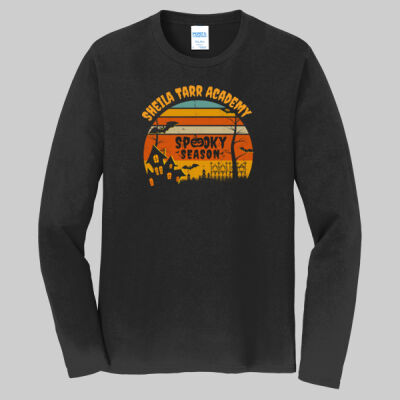Adult Long Sleeve Shirt - Fall Holidays - Haunted House Thumbnail