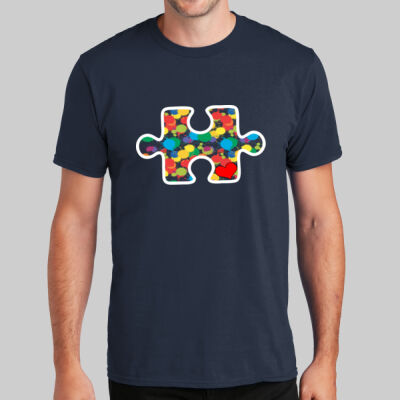 Adult - Puzzle Piece T-Shirt - Autism Awareness Thumbnail