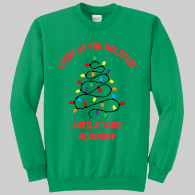 Adult Crewneck - Winter Holidays - Light Up - Red Thumbnail