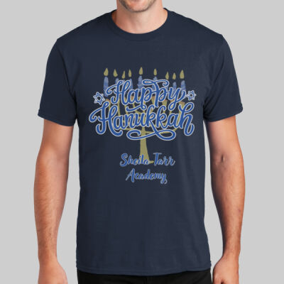 Adult T-Shirt - Winter Holidays - Happy Hanukkah Thumbnail